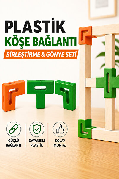 pratikmen Plastik Köşe Bağlantı Birleştirme ve Gönye Aparatı