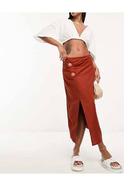 Evendi Skirt, Brown