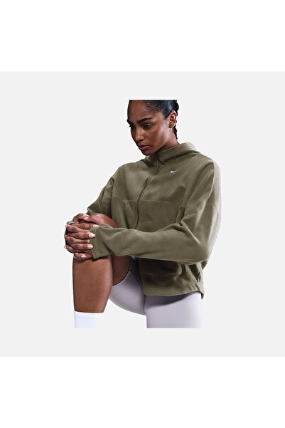 Nike One Therma-Fit Full-Length Zip-Up Women's Top Matte Sportswear
