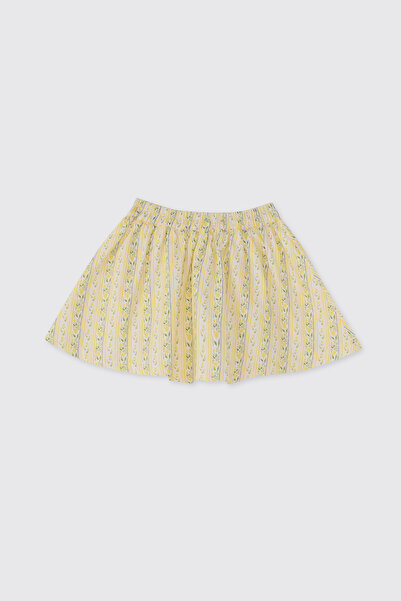 Panço Baby Girl Yellow Skirt
