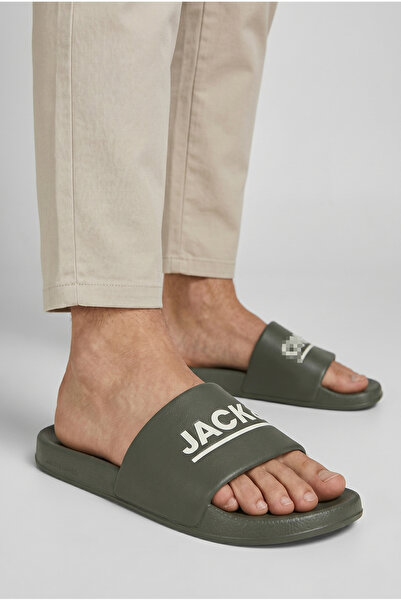 Jack & Jones J&J Logo Molded Men's Casual and Beach Pool Slippers
