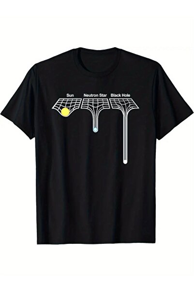 Chic Bloom This astrophysics-themed T-shirt features a space-themed design.
