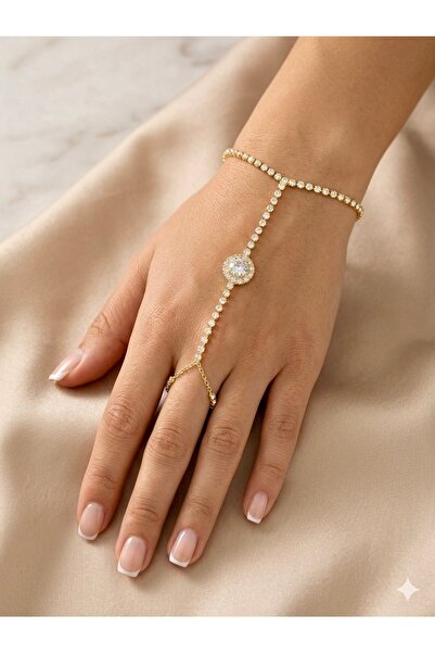 Çağla Accessories سوار شاهميران أنيق وراقٍ مرصع بحجر الزركون