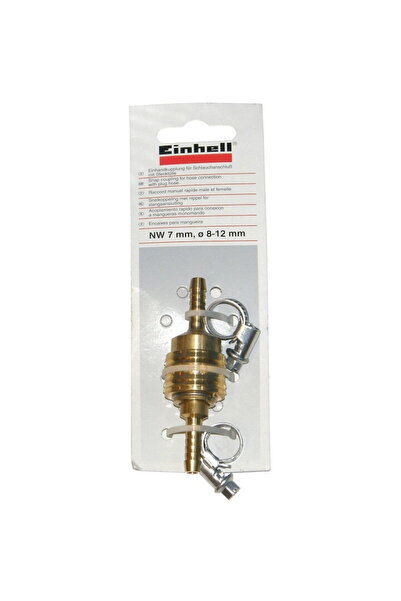 Einhell Set of 4 quick coupling hose accessories, 6 mm