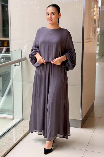 Ghisa Bat Sleeve Verev Tunic Pants Set