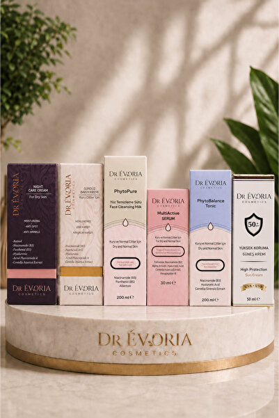 DR EVORİA COSMETICS Kuru Ciltler Bakım Seti - 2