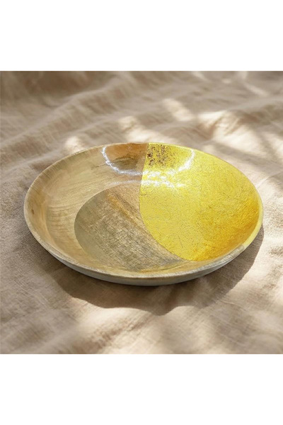 Home Box Layali Noor Serving Bowl - 25x25x3.5 cm