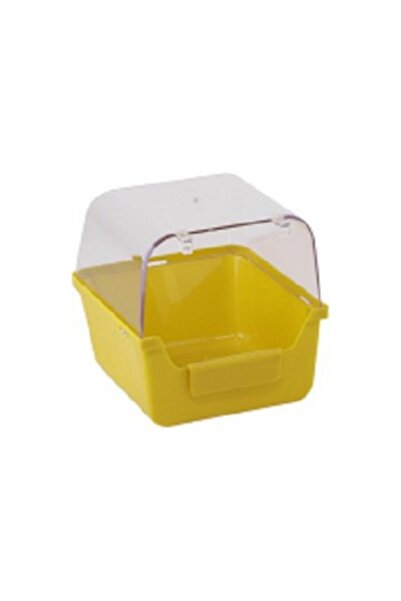 EASERA TİCARET Yellow plastic bird bath