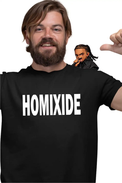 OEM Men's T-Shirt Playboi Homixide Cards