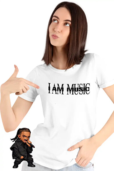 OEM Women's T-Shirt Playboi Carti I am Music