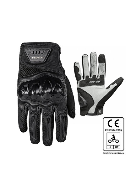 Scoyco MC183 Yazlık Korumalı Motosiklet Eldiveni (EN-13594)