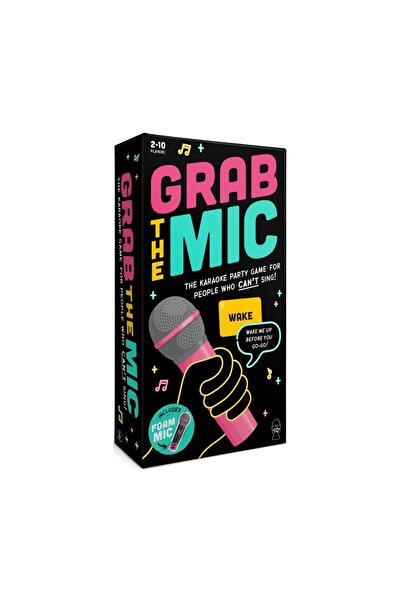 Flippy Joc de societate tip karaoke Grab The Mic Flippy, cu microfon și 125 d...