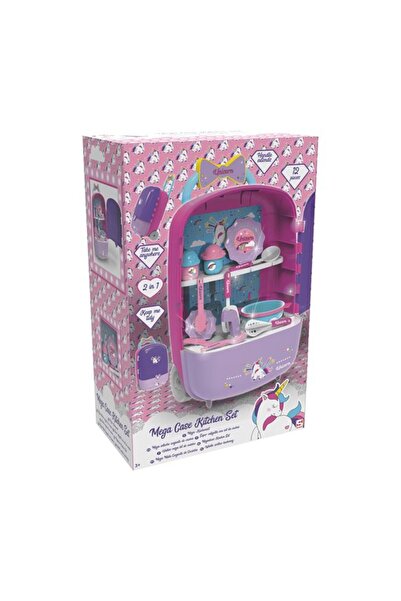 Melissa & Doug Jumbo suitcase play set with table accessories, 12 pieces