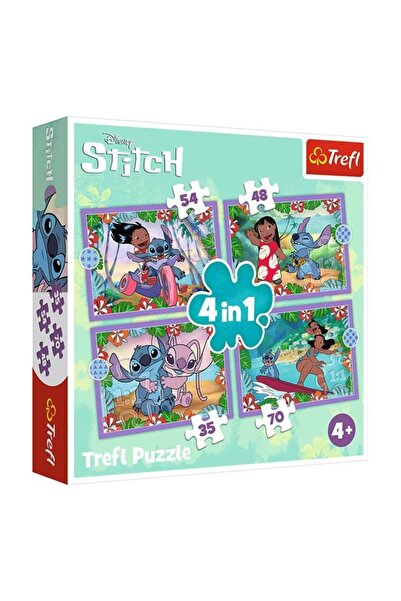 RAVENSBURGER Пъзел Джъмбо Лило и Стич 4 в 1