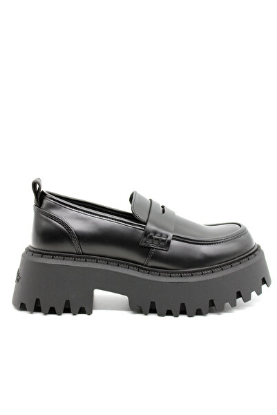 Buffalo Γυναικεία Aspen Loafers Μαύρα Bufallo BUF1624079-BLACK