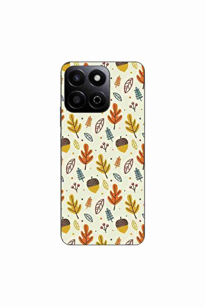 OEM Husa compatibila cu Honor 200 Smart Silicon Gel Tpu Model Autumn Pattern