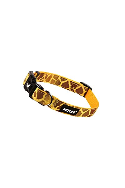PETLER Περιλαίμιο Σκύλου Camo Κίτρινο Medium 1.5/27-45cm