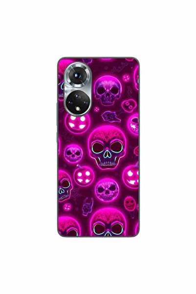 OEM Husa compatibila cu Honor 50 Silicon Gel Tpu Model Cyberpunk Halloween