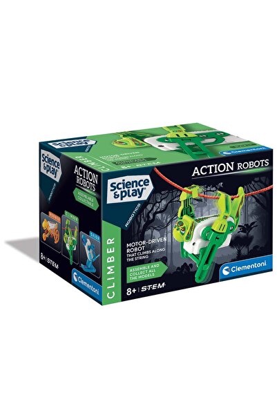 CLEMENTONI Kit de constructie, Clementoni, Science & Play, Robot Climber