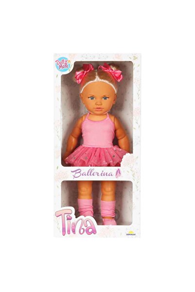 Dollz'n More Papusa Dollz And More, Tina balerina, Roz inchis, 45 cm