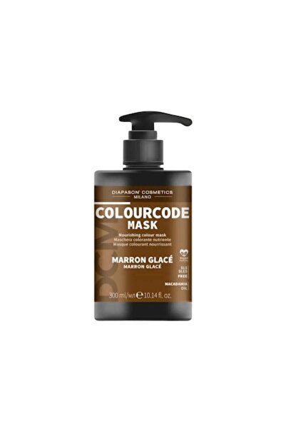 Diapason Cosmetics Milano Mască de colorare a părului Diapason 300 ml, 8 nuan...