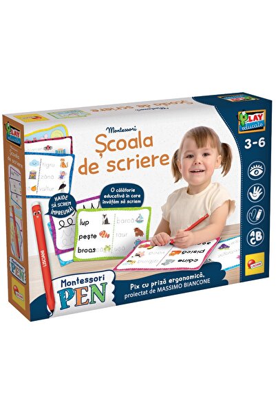 Lisciani Educational game, Montessori, Writing school