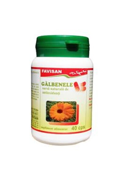 Favisan Galbenele Favisan, 40 capsule