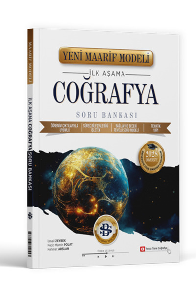 Bilgi Sarmal Yayınları Bilgi Sarmal Üniversiteye Hazırlık Coğrafya İlk Aşama Maarif Model Soru Bankası 2028