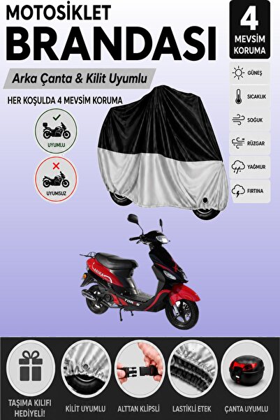 Cemku Double Black Top - Gray Bottom, Rear Bag Compatible Arora Ar 50-10 Toro...