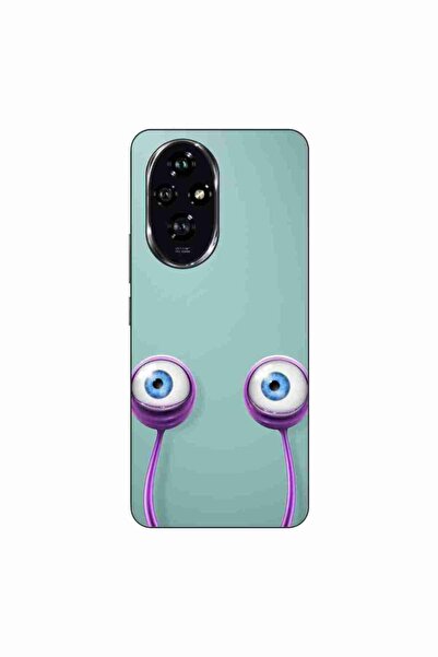 OEM Husa compatibila cu Honor 200 Silicon Gel Tpu Model Snail Eyes