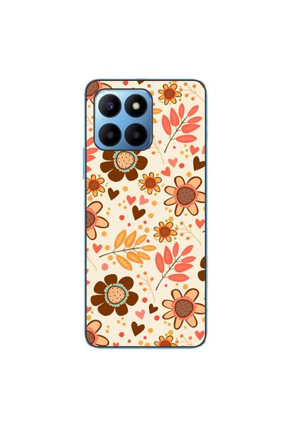 OEM Θήκη συμβατή με Honor X6 από σιλικόνη gel TPU με σχέδιο Φθινοπωρινή Αγάπη