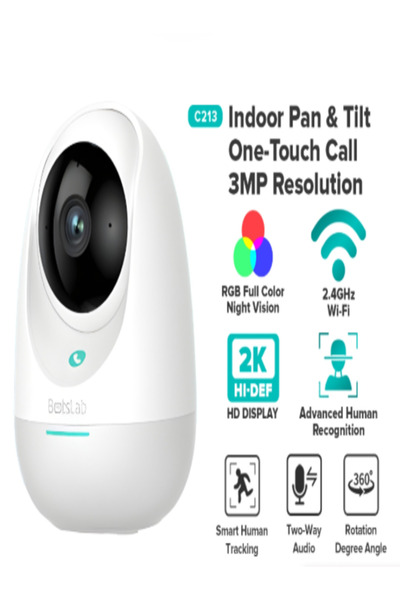 Botslab Indoor Cam 2E Pro C213 (3MP / 2K Smart WiFi Camera)