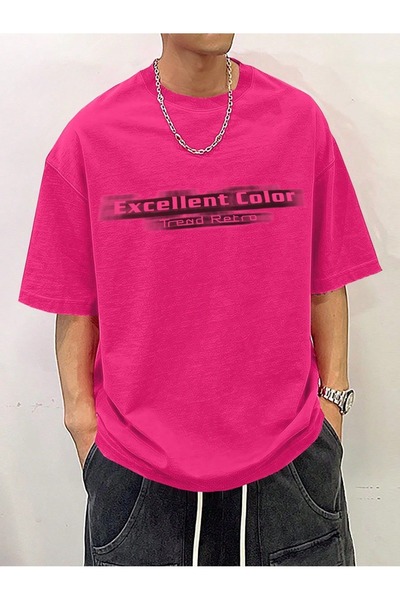 valeriae Tricou cu mânecă scurtă, croială lejeră, premium, cu imprimeu special
