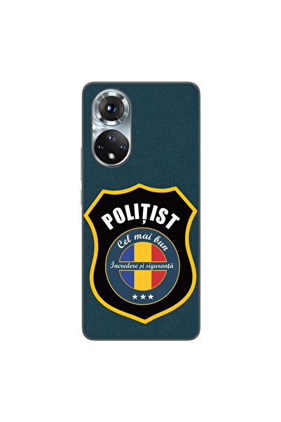 OEM Husa compatibila cu Honor 50 Silicon Gel Tpu Model Politist