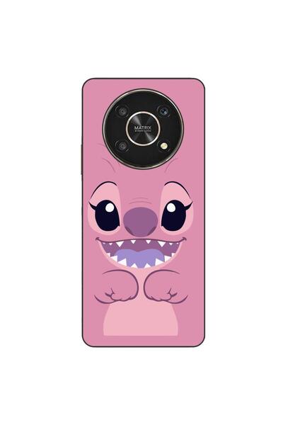 OEM Case compatible with Honor X30 Silicone Gel Tpu Pattern Stitch Angel Happy