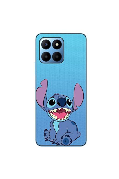 OEM Husa compatibila cu Honor X6 Silicon Gel Tpu Model Stitch Blue