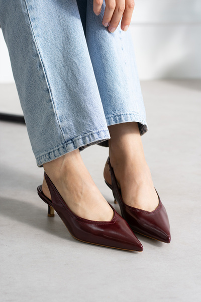 Vaghessa Shoes Vaghessa Alvara Women's Shoes Slingback Open Back Elasticated