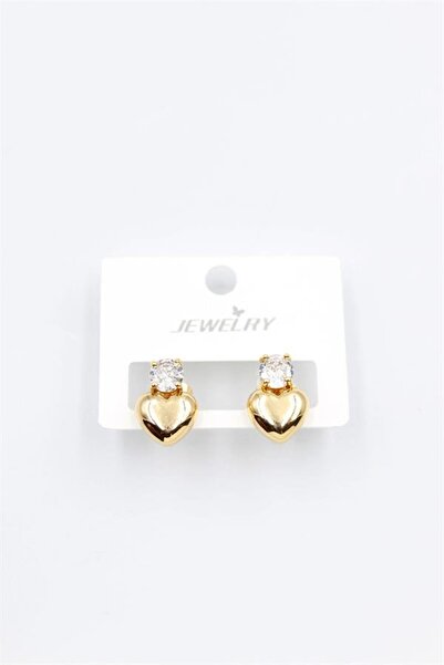 atastore2017 Heart Earrings - Gold