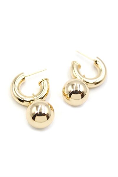 atastore2017 Ball Earrings - Gold