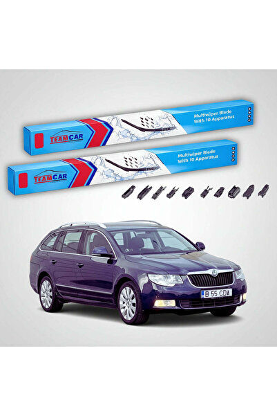 TEAMCAR Skoda Superb 3T5 Combi 2009-2015 Ștergătoare |   Set plat frontal – T...