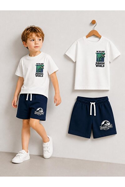 ciklet kids Boy's Top and Bottom Set with Shorts