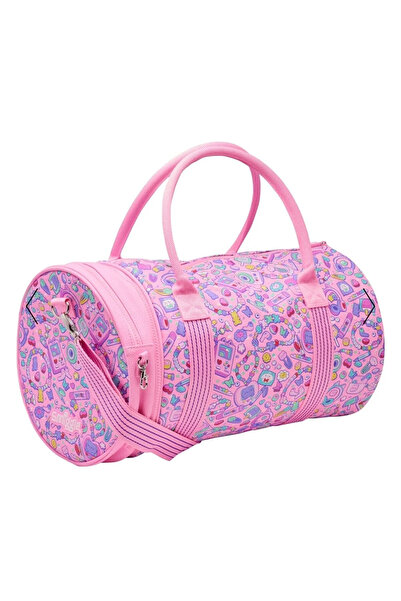 SMIGGLE - Τσάντα ώμου και αθλητική τσάντα Super Charge 2 σε 1 σε ροζ απόχρωση