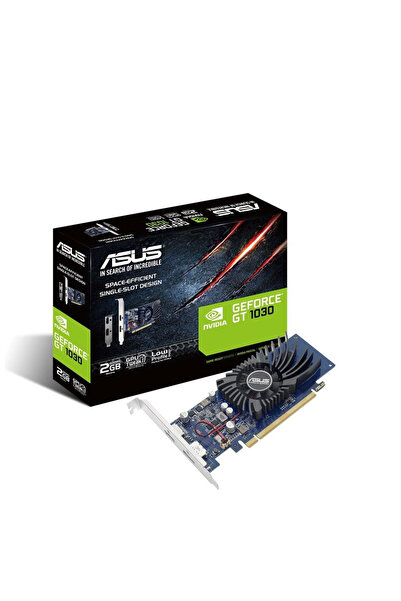 ASUS GT1030-2G-BRK, 2Gb, GDDR5, 64Bit, 1xHDMI, 1xDP, GAMING Ekran Kartı
