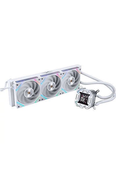 1stPlayer Cooler Procesor 1stPlayer ®   X-Starship 360E-wh, display IPS de 2,...