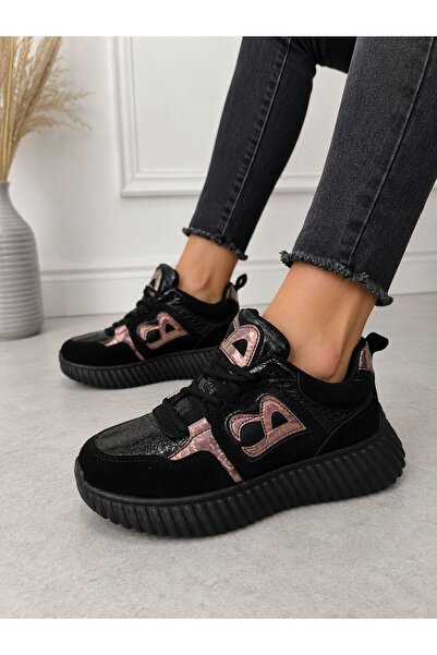 PAPUCUMUN DÜNYASI Women's Modern Chunky Sole Soft Interior Daily Sneaker