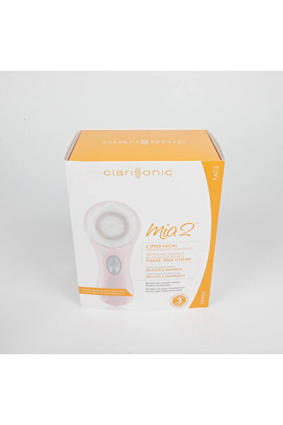 Clarisonic نظام فرشاة التنظيف الصوتي للوجه ميا 2 باللون الوردي (الكرتون ممزق ...