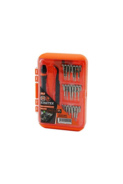 Greathings KINETEX KTX-3148 ( 21İN1 ) SAATÇİ TELEFON BİTS TORNAVİDA SETİ ( 18...