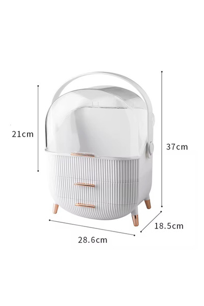 zorlo online store Makeup organiser Storage Box For Women, Drawer Organiser,desk Organizer,jewelry Organizer,travel Organizer,bathroom Organizer,perfume Organizer, Dustproof Makeup Holder For Lipstick Skincare