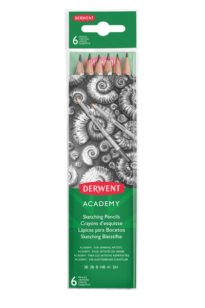 Derwent ACADEMY 12 SKIN TONE WATERCOLOUR COLOURED PENCILS