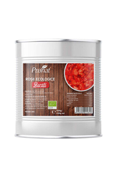 Pronat Organic diced tomatoes, 2500g
